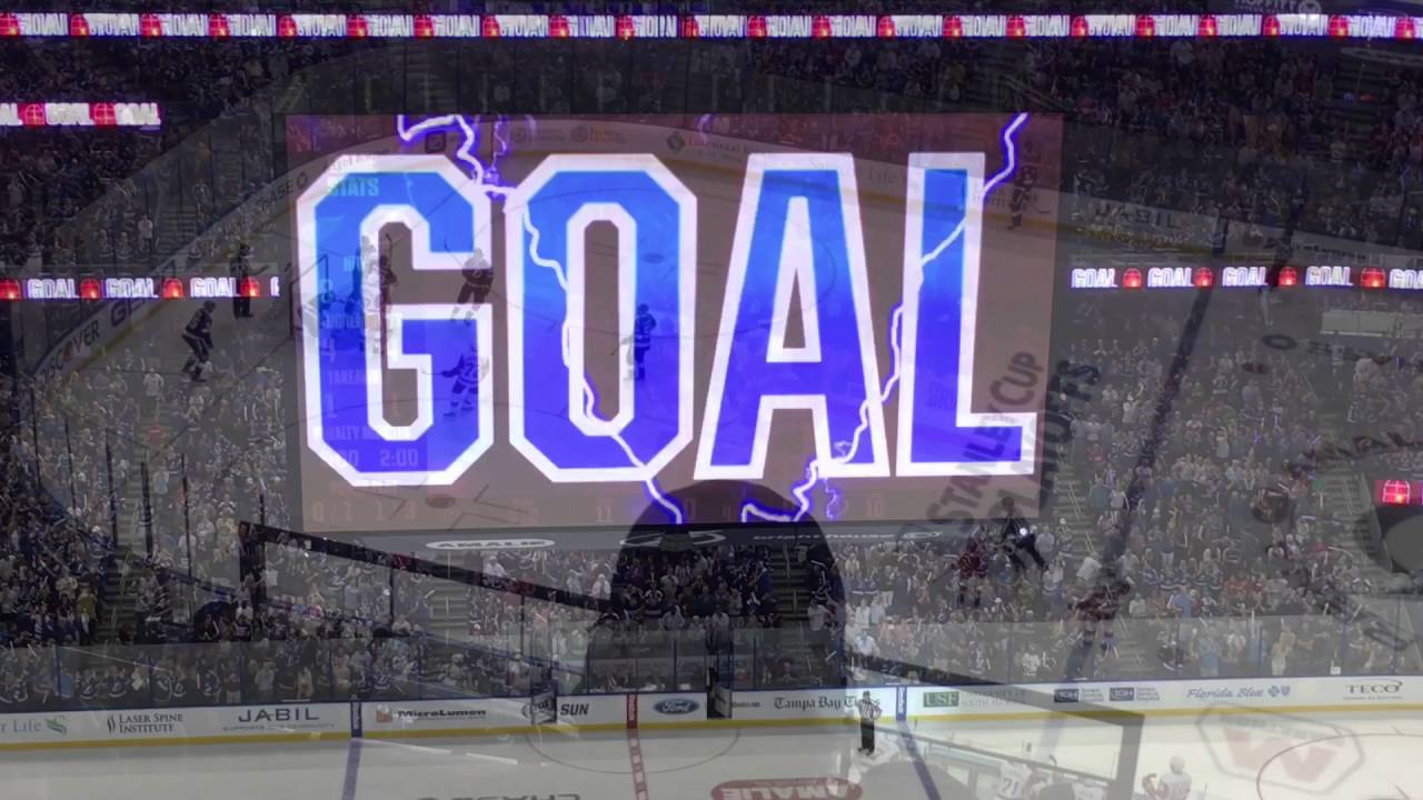 Tampa Bay Lightning - My first hockey game - YouTube