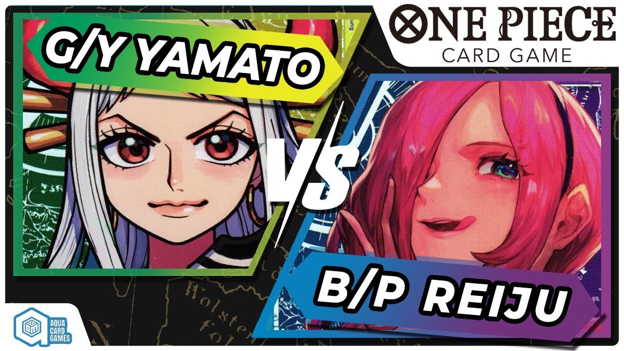 One Piece Card Game Standard Battle G/Y Yamato vs Reiju [OP06] YouTube