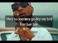 Davido - Wonder Woman Lyrics Video