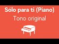 Pianocanta - Camila - Sólo para ti (Karaoke)