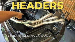 Installing Headers on my E46 | First Engine Mods for the Drift Wagon