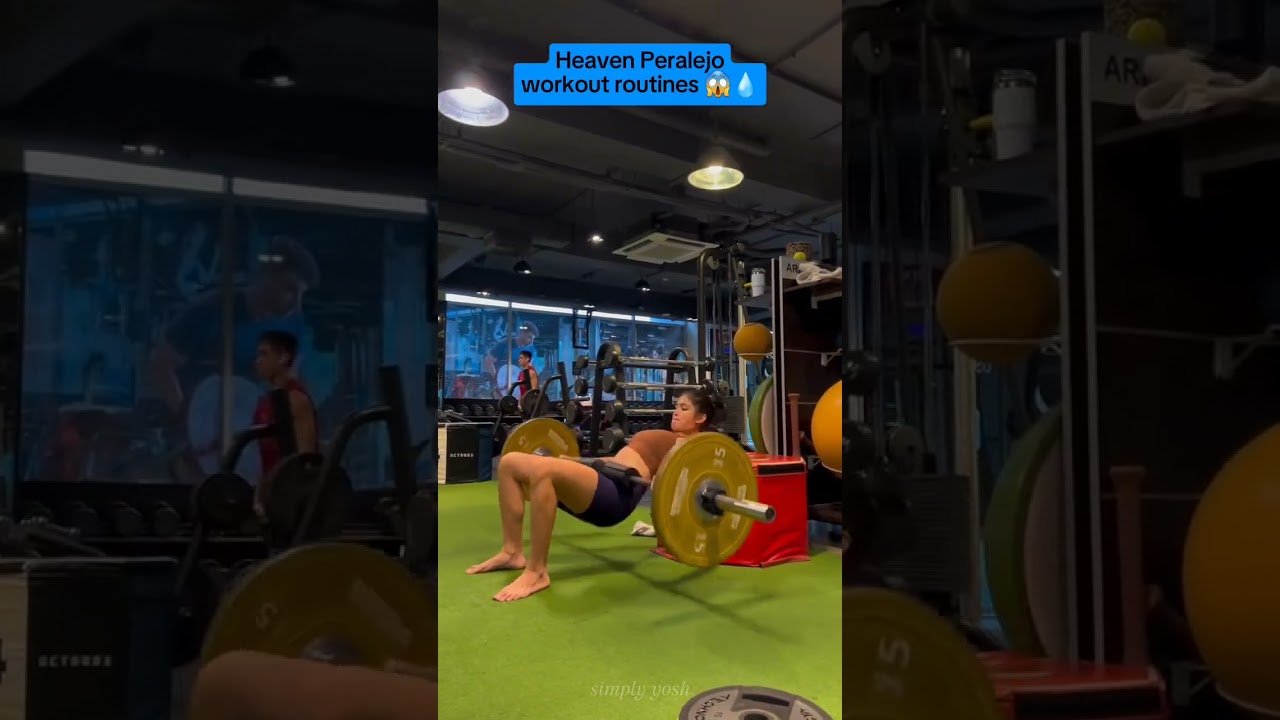 HEAVEN PERALEJO INTENSE WORKOUT ROUTINES #heavenperalejo #fitness