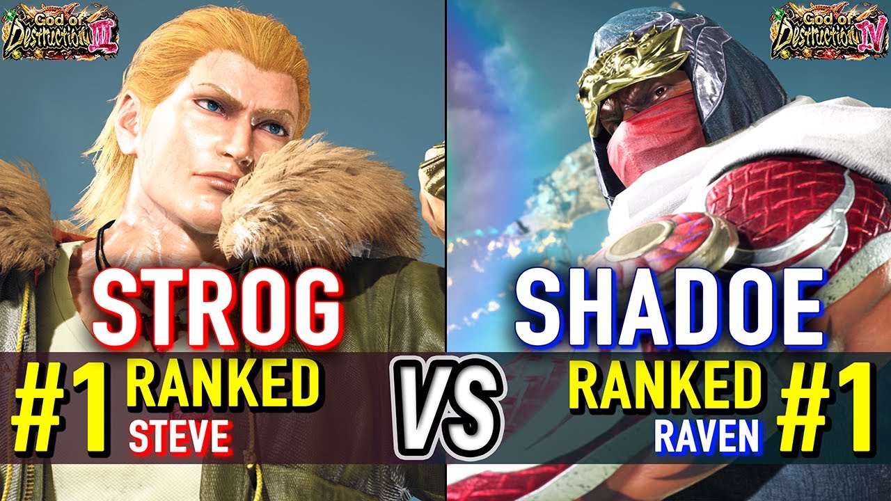 T8 🔥 STROG (#1 Ranked Steve) vs SHADOE (#1 Ranked Raven) 🔥 Tekken 8 High Level Gameplay