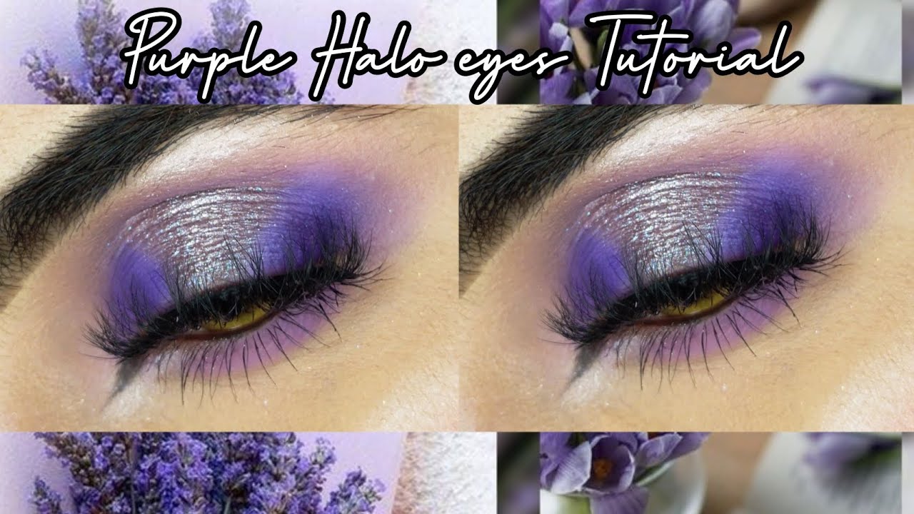quick & easy purple eyeshadows - youtube Images High... HOW TO CREATE Halo eyes Tutorial | easy purple eye makeup tutorial ...