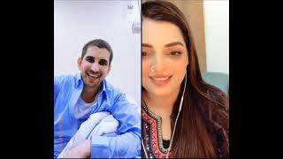 Khalil vs saba shah new tik tok live very funny video part2