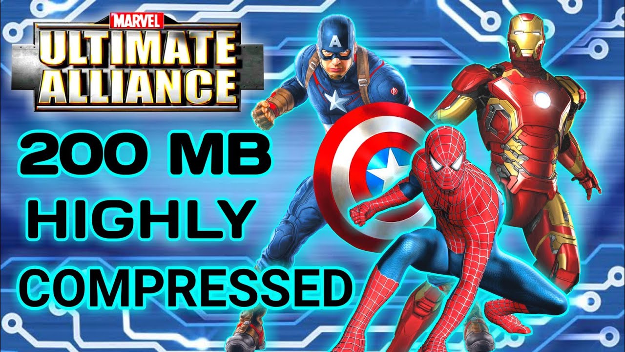 Marvel Ultimate Alliance Ppsspp Highly Compressed Fix Lag 100 Working