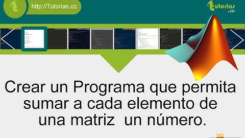arrays – matLab (matriz mas numero)