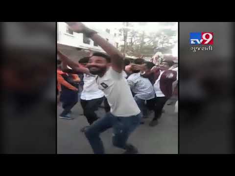 Surat: Baratis dance on garbage van jingle during wedding procession- Tv9