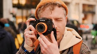 A Day of Street Photography with a 'discreet' lens
