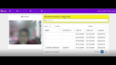 Sistema de Asistencias con código qr (Php y mysql) (Actualizado)
