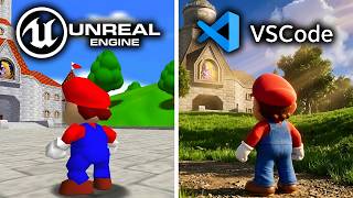 Claude Makes Mario 64 In Unreal Engine vs From Scratch