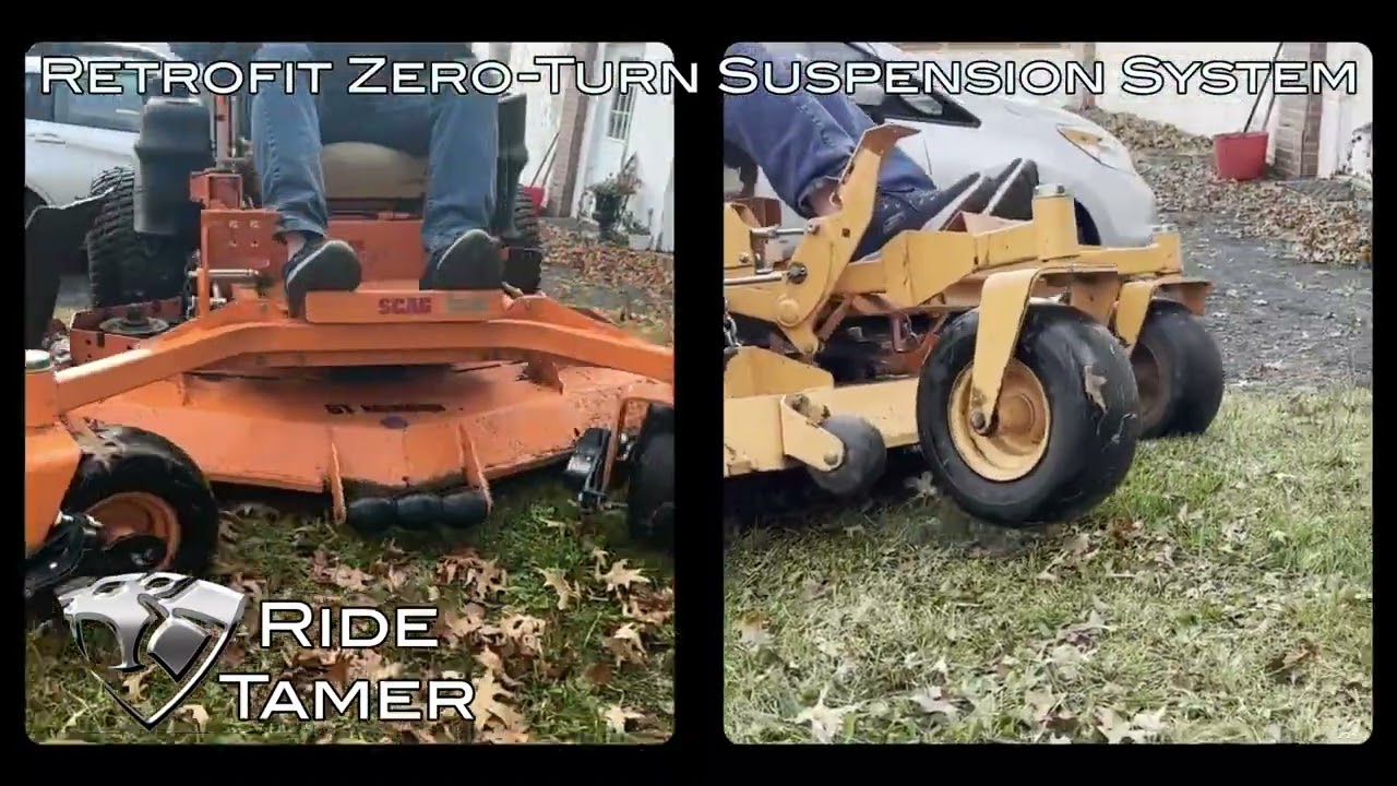 Ride Tamer Mower Suspension System Voice Over