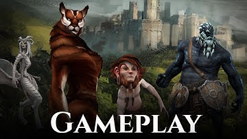 Pre-Pre Alpha Camelot Unchained Engine gameplay-1