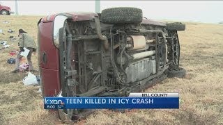 Icy I-35 wreck kills 16-year-old Austin girl