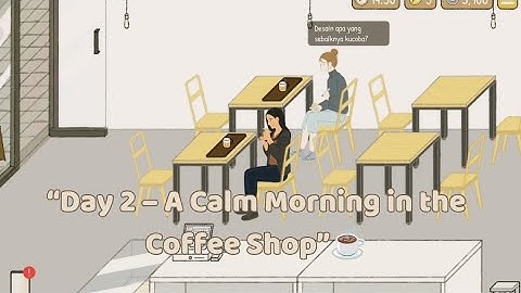 ☕ Tiny Coffee Shop Story – Day 2 | A Cozy Mobile Shop Gameplay 🌿(No Talking and Relaxing Gameplay)