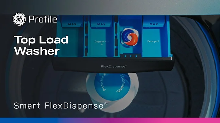 GE Profile Top Load Washer with Smart FlexDispense®