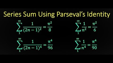 Applications of Parseval