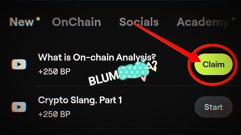 What is On-chain Analysis? Blum Code | Blum Code What is On-chain Analysis? Blum Youtube Video Code