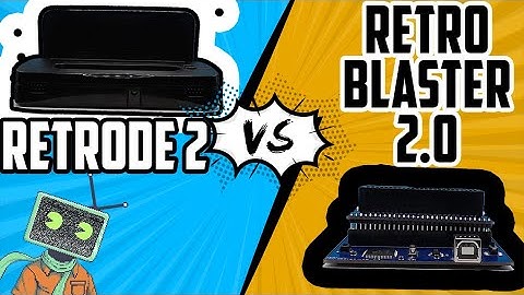 Retrode 2 Vs. RetroBlaster 2.0