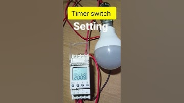 Timer Switch//Setting/DHTJW01016 Short//Video.#Electrician K C Baidya।