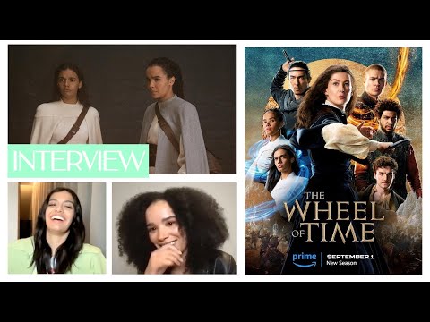 Madeleine Madden & Zoë Robins about trying not to laugh while shooting The Wheel of Time | Interview