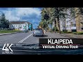 【4K 60fps】¾ HOUR RELAXATION FILM: 🚗 «Driving in Klaipeda & Palanga (Lithuania)» Ultra HD (2160p TV)