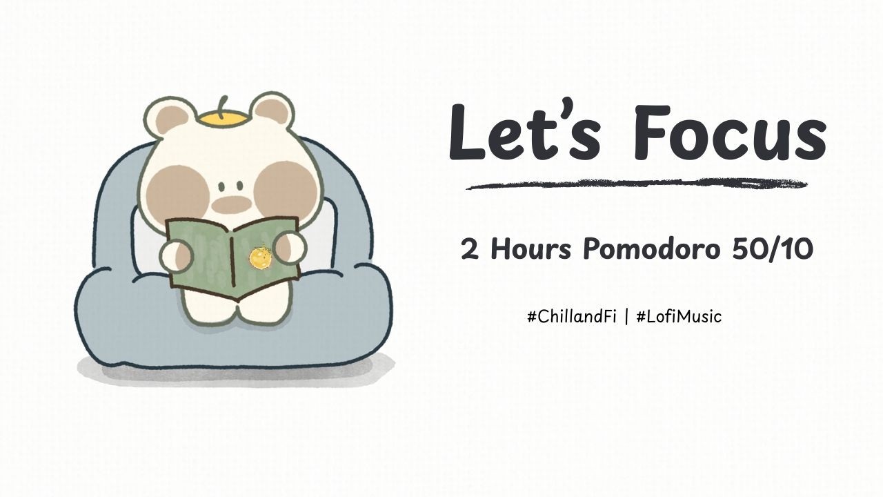 Let’s Get Things Done ☕ | Pomodoro 50/10 🍅 | 2 Hour Lofi Music