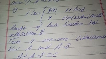 lec 17 advanced set theory topic:let A be uncountable and B be countable subset A show that1-1