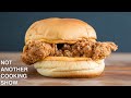 the SPICY ITALIAN FRIED CHICKEN sandwich with CALABRIAN CHILI MAYO