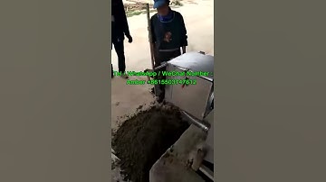 Cow Dung Chicken Manure Dewatering Machine for Sale Solid Liquid Separation of Livestock Slurry