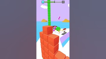 Cube Surfer - Gameplay Walkthrough (iOS & Android) #shorts #games #funny