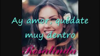 Rosalinda lyrics - Thalia