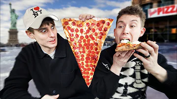 Brits try the Best Pizzas in New York!