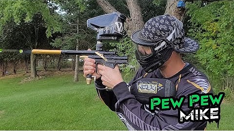 Planet Eclipse XSV Ego 5 - Paintball Shooting Video (2005)