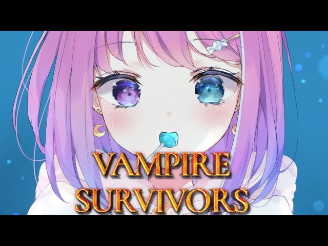 【 Vampire Survivors 】ヒーリング配信だぞ～💗 全武器進化させたのら！✨【#姫森ルーナ/ホロライブ】のサムネイル