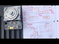 Typical wiring for defrost on a single evaporator freezer