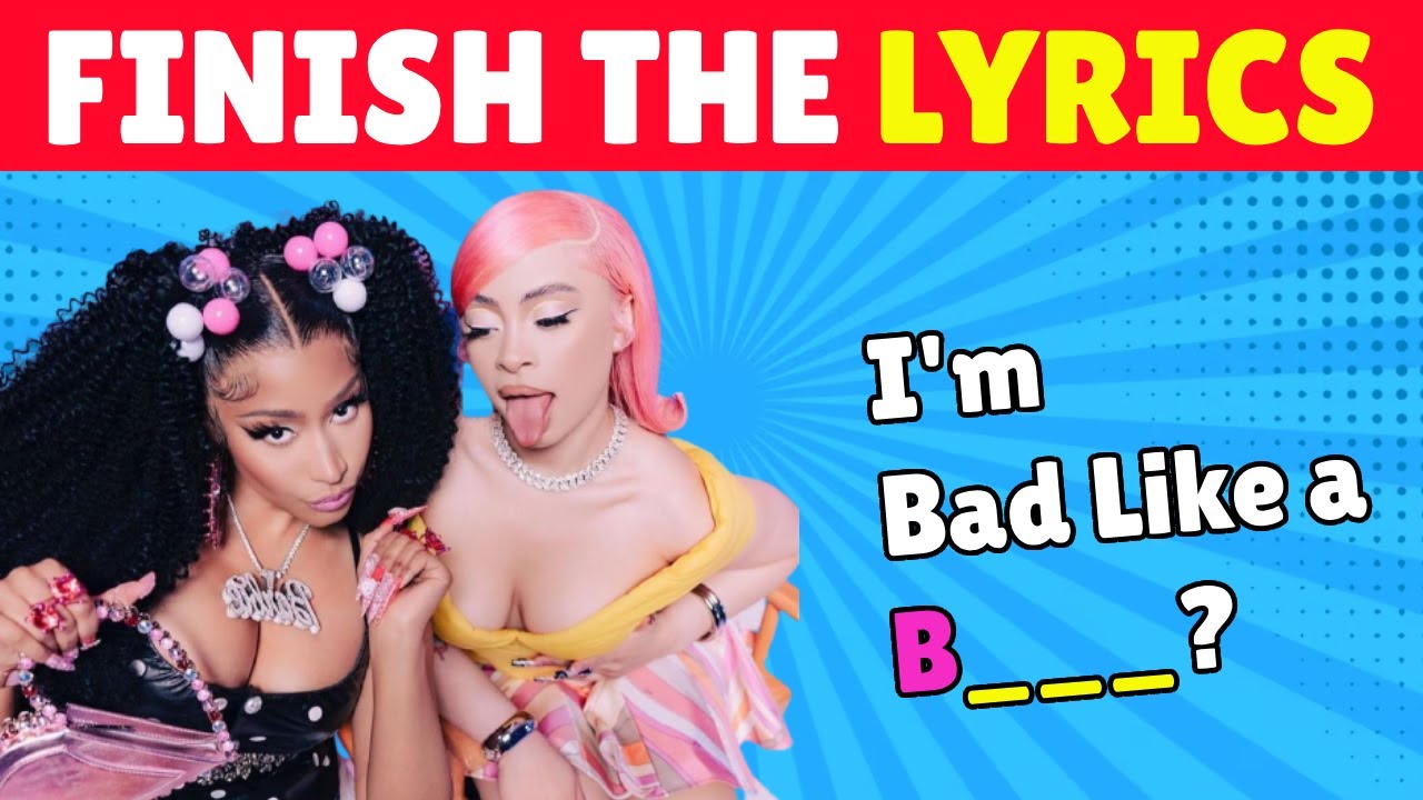 🎶 Finish The Lyrics - Most Popular Song Edition |#2 | 99% will Fail | Finish the lyrics Challenge |