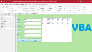 How to insert data into two tables at once in forms Microsoft access using VBA