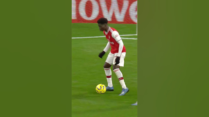 When Saka was playing LEFT BACK for Arsenal!