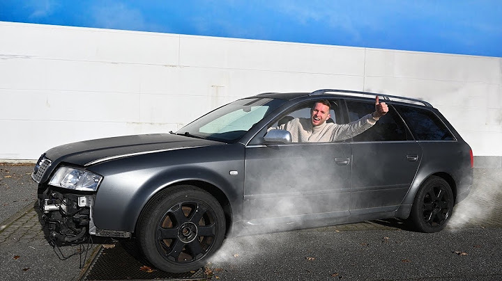FIRST DRIVE OF MY $2500 AUDI S6 V8