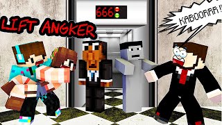 KISAH TRIO CILOK TERJEBAK DI LIFT TERANGKER DI MINECRAFT!! 😱😱😱