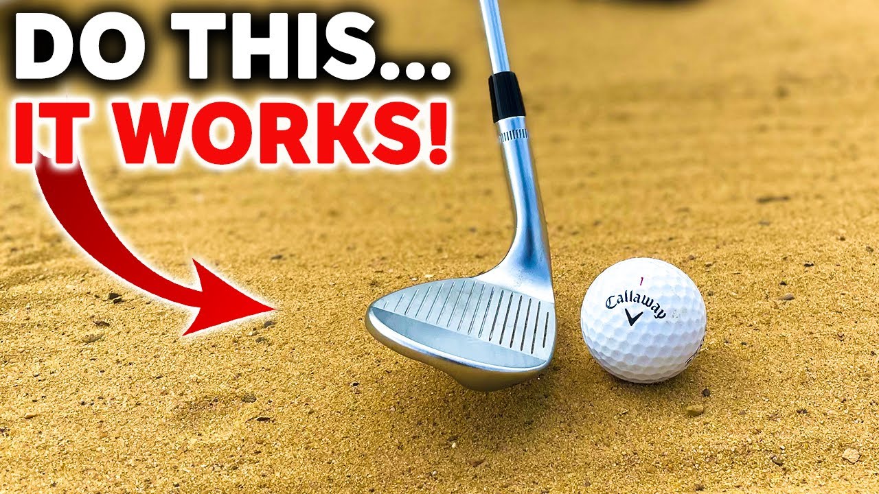 EASIEST way to get out of ANY Bunker - NEW DISCOVERY! - Golf Follower