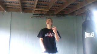 One arm pullup assisted by pinky