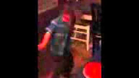 Lukas dancing to Jennifer singing