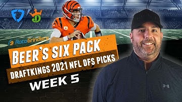 DRAFTKINGS & FANDUEL NFL WEEK 5 DFS PICKS | THE DAILY FANTASY 6 PACK