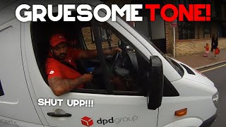 UNBELIEVABLE UK DPD DRIVERS DASH CAMERAS | DPD Driver Gets Rage Says 'SHUT UP', Reckless, IDIOT! #7