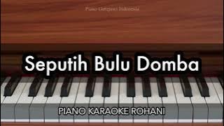 Seputih Bulu Domba - Nikita | Piano Karaoke Rohani