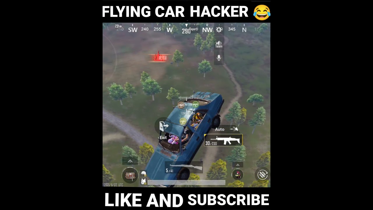 HACKER FLYING CAR 