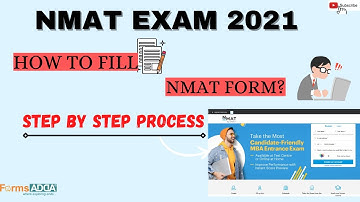 How to fill NMAT 2021 application form? Step by Step process. In Hindi*