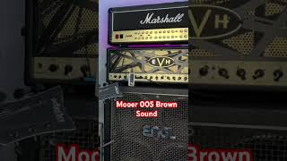 Mooer 005 Brown Sound #guitar #metal #pedalboard #chug